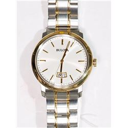 #12-BULOVA MEN'S TWO TONE WATCH