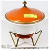 Image 1 : VINTAGE FIREKING FONDU WARMING PLATE