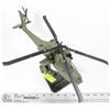 Image 1 : APACHE HELICOPTER DIECAST SCALE 1:40 ON  STAND