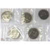 Image 1 : LOT OF 5 RCM SEALED 1968 CANADIAN DOLLARS