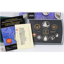 1999 -225TH ANNIVERSARY COIN SET OF JUAN PEREZ