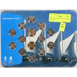 2010 VANCOUVER DOUBLE DOLLAR COIN SET