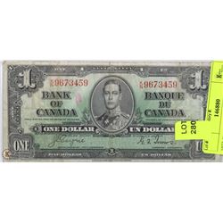 1973 CANADIAN $1 BILL