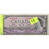 Image 1 : 1954 CANADIAN $10 DEVILS FACE  DOLLAR BILL