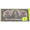 Image 1 : 1937 CANADIAN $10 BILL
