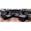 Image 2 : NEW BORDEAUX 5 PC SECTIONAL WITH BUILT IN CHAISE