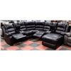 Image 2 : NEW BORDEAUX 5 PC SECTIONAL WITH BUILT IN CHAISE