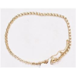 #30-14K YELLOW GOLD DIAMOND (0.63CT) BRACELET