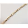 Image 2 : #30-14K YELLOW GOLD DIAMOND (0.63CT) BRACELET