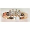 Image 2 : #38-14K YELLOW GOLD DIAMOND (0.40CT) RING SIZE 7.5