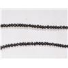 Image 2 : #43-18K WHITE GOLD BLACK DIAMOND NECKLACE