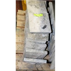 LOT OF 20 STEPPING STONES  8"X 8"