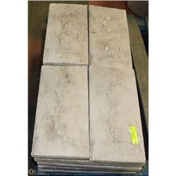 LOT OF 20 CONCRETE STEPPING STONES 8"X16"