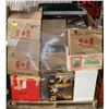 Image 1 : ESTATE PALLET OF ASSORTED DISHES, PUZZLES, GAMES,