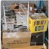 Image 1 : PALLET OF MISC HOUSEHOLD WITH ELECTRONICS,