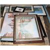 Image 1 : PALLET OF ESTATE FRAMED PICTURES