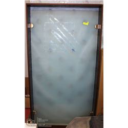 WOOD FRAMED PRIVACY PANEL FOR ROOM OR DECK