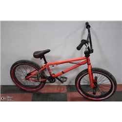 POLICE SEIZURE YOUTH BMX BIKE ORANGE/PINK