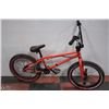 Image 1 : POLICE SEIZURE YOUTH BMX BIKE ORANGE/PINK
