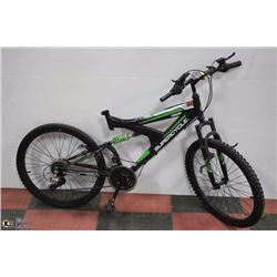 POLICE SEIZURE. SUPERCYCLE BIKE (BLACK/GREEN)