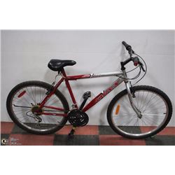 POLICE SEIZURE.ORYX VOLT BIKE (SILVER/RED)