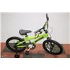 Image 1 : NEW  500 RATTLE SNAKE 18INCH BMX WITH TRAINING