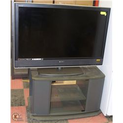 SONY FULL 1080P-46" LCD TV WITH STAND