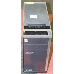 ACER GEAR TOWER NO HARDDRIVE