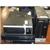 Image 1 : THREE SMALL COMPUTER TOWERS EMACHINES HP AND