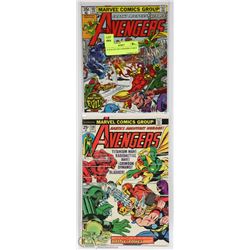 #130 & #182 THE AVENGERS COMICS