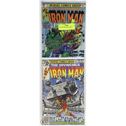 #116 & #132 IRON MAN COMICS