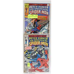 #18 & #23 SPECTACULAR SPIDERMAN COMICS