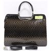 Image 1 : BROWN BRIEFCASE SNAKE SKIN STYLE PURSE