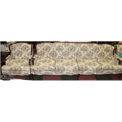 ESTATE FRENCH PROVINCIAL SOFA AND CHAIR ON CHOICE