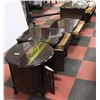 Image 2 : FRENCH PROVINCIAL 4 PC COFFEE TABLE SET WITH