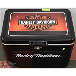 VINTAGE HARLEY DAVIDSON COOLER
