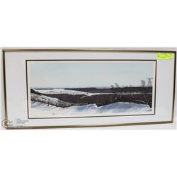 LTD. ED, NO.'D 240/300, SIGNED PRINT "HOME"