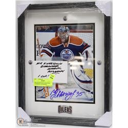 NIK KHABIBULIN GUARANTEED AUTHENTIC AUTOGRAPH