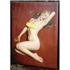 Image 1 : VINTAGE MARILYN MONROE NUDE ON CANVAS