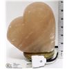 Image 1 : HEART SHAPED HIMALAYAN SALT LAMP