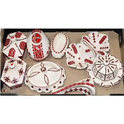 FLAT OF UKRAINIAN ORNAMENTS ON CHOICE