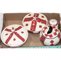 FLAT OF UKRAINIAN ORNAMENTS ON CHOICE