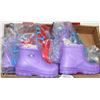 Image 1 : FOUR PAIRS SIZE 3 KIDS SUMMER BOOTS
