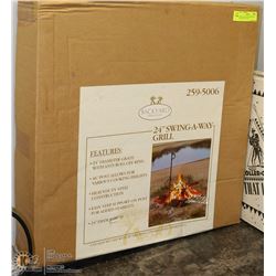 NEW BACKYARD CREATIONS 24" SWING-A-WAY GRILL