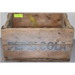 1973 WOOD PEPSI COLA CRATE