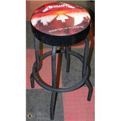 METALLICA SHOP STOOL