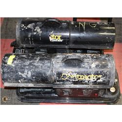 2 MR HEATER CONTRACTOR PROPANE HEATERS 1 WORKS