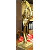 Image 1 : LARGE BRASS BIRD STATUE
