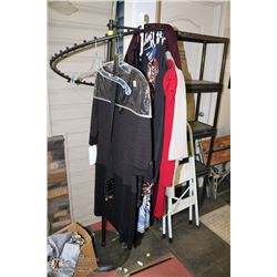 CONTENTS OF CLOTHING RACK
