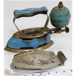 ANTIQUE COLEMAN GAS IRON MODEL 4A INSTANT LITE